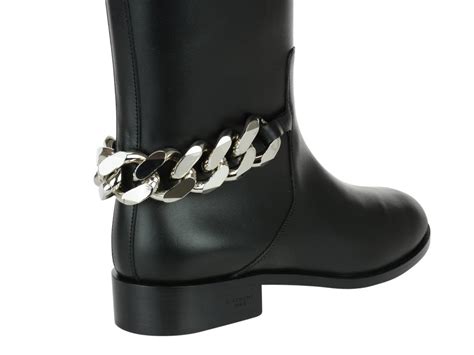 bottines givenchy chaine|givenchy boots women.